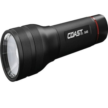 COAST G455 1630 Lumen Twist Focus LED Flashlight, 6 x AA Batteries Included