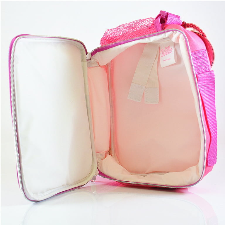  BeautyGoodies Pink Lunch bag Women Pink Lunch Box for