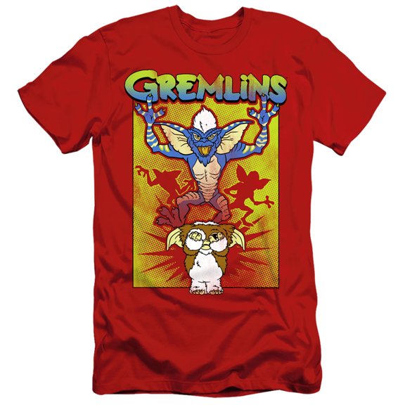 Gremlins - Be Afraid - Slim Fit Short Sleeve Shirt - Small