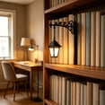 thumbnail image 4 of Library Lantern Mini Bookshelf Lamp & Ghost Bookshelf Lantern Set, 2PCS Gothic Reading Book Decorative Figurines, Vintage Book Nook Shelf Decor, Warm Glow Accent Light, 4 of 4