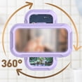 thumbnail image 3 of Injueey Tomar una ducha y mirar televisión Caja impermeable para teléfonos Caja protectora impermeable para teléfono móvil Teléfono y Comunicación blanco, 3 of 6