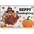 thumbnail image 4 of SKYSONIC 36x24in Turkey Pumpkin Leaves Area Rug, Thanksgiving Happy Non-Slip Floor Carpet for Indoor Living Dining Room Bedroom, 4 of 7