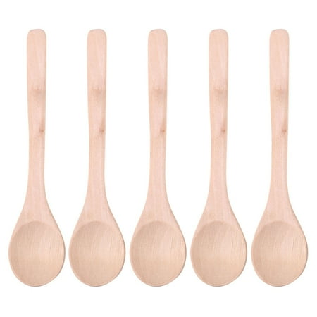 

Winyuyby 5PC Small Wooden Spoons Kit Arts and Crafts Pack