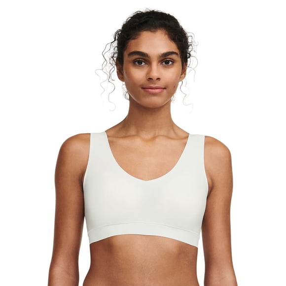 Chantelle Soutien-Gorge Rembourré à Encolure en V Doux Extensible - C16A10 (Ivoire, TP/S)