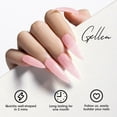 thumbnail image 4 of Gellen Builder Nail Gel, 4 Colors Nail Extension Gel Set White, Hot Pink, Nude Pink, Light Orange Hard Gel Builder Nail Extension for Nail Art, 4 of 9