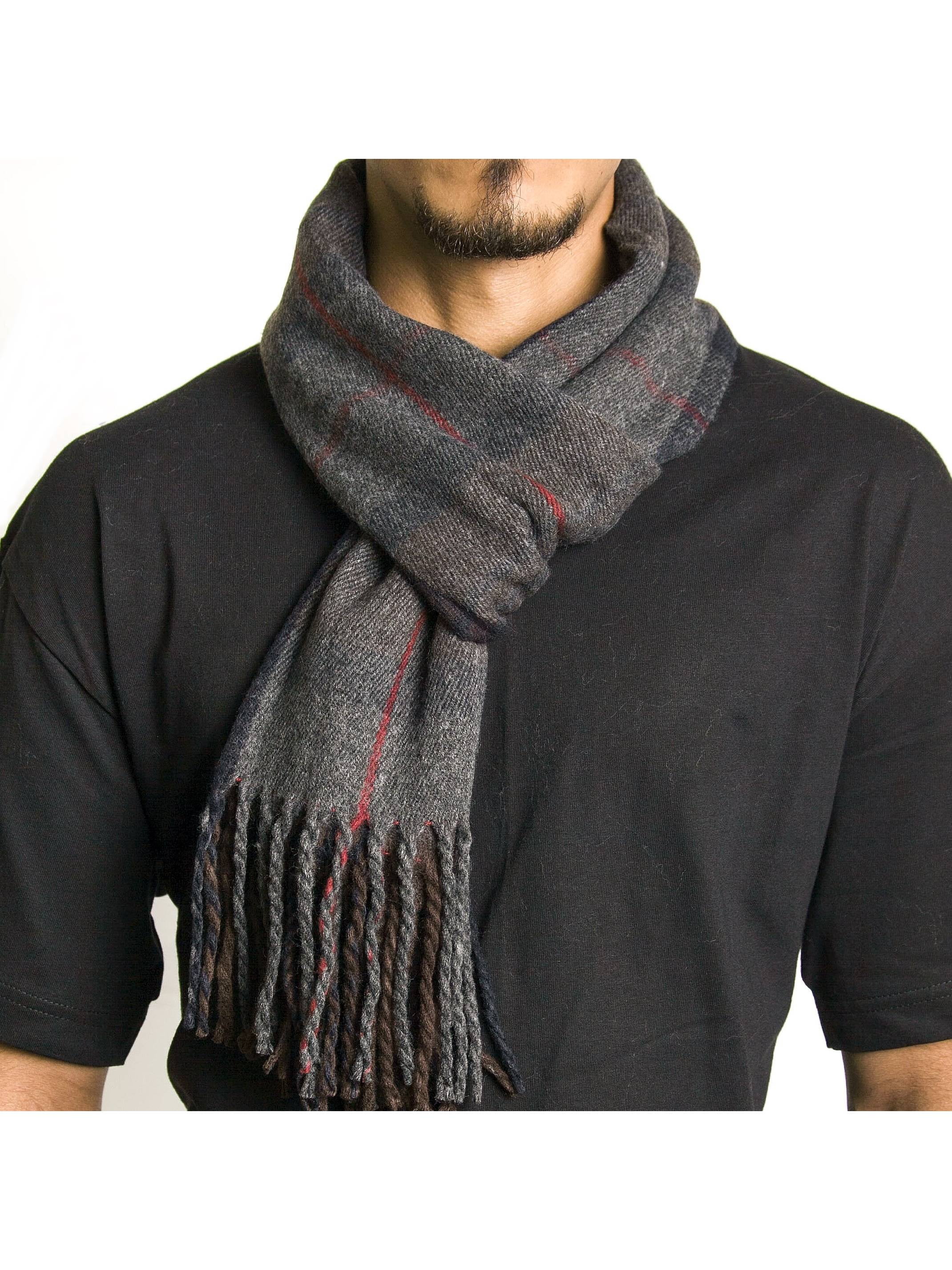 Alpine Swiss Alpine Swiss Mens Scarf Softer Than Cashmere Scarves