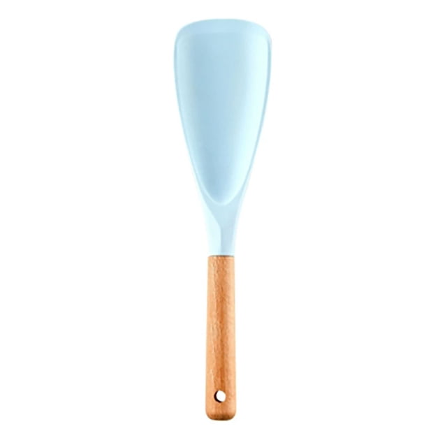 zhangmingg Silicone Kitchen Scraper Spoon Ergonomic Non-Stick Baking and Cooking Utensil Tool