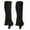 Black, variant on Adult Zipper Half Chaps (Brown, XS, Regular)
