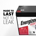 thumbnail image 3 of Batería recargable Energizer EN7-12 AGM de 12 V y 7 Ah, 3 of 7