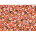 thumbnail image 2 of Zelouf Printed Scuba Crepe Digital Sample  , Sewing, DIY, Crafts Fabric by the Yard, 835 Ginger/rose, 3 Yard, 2 of 2