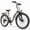 Blue, variant on GT900 Electric Bike 748W Peak 36V 13Ah 24" Kenda Tires 21-Speed Shimano with NFC