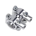 thumbnail image 3 of 8mm Thread Motorcycle Universal Rearview Mirror Mount Bracket Clamp Adapter, 3 of 5