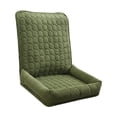 thumbnail image 2 of Asiento antideslizante para perros en el coche, fácil de instalar, cómodo y profesional. Verde, 2 of 8