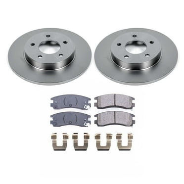 Ultimate Brakes Rear Semi-Metallic Brake Pad and Rotor Kit with Hardware WM80626