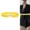 Yellow, variant on Women's Thin Waist Belt, Elastic Narrow Belt, Buckle Design, Decorative Waistband, Skirt Accessory, Concealed Money Pocket, Comfortable, Travel Outdoor Use