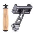 thumbnail image 1 of Andoer Multi-functional Phone Holder Clamp Phone Tripod Mount Aluminum Alloy, 1 of 8