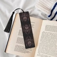 thumbnail image 4 of Kdxio Spider with Skull Print Metal Tassel Bookmarks,Perfect Gift for Art Lovers and Bookworms Metal Bookmarks for Women, 4 of 8