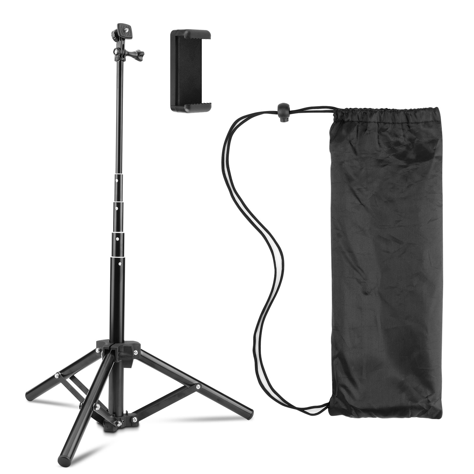 Baloray Adjustable Tripod Stand,Portable Tripod Stand with Phone Holder