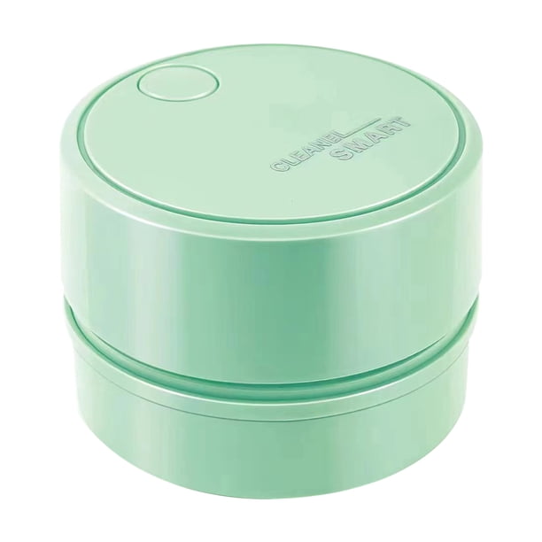Xihbxyly Aspiradora de Escritorio, Portátil, Gran Potencia de Succión, Recargable Por Usb, Ideal para Cabello, Papel y Virutas de Lápiz, Ideal para El Hogar y La Oficina, Fácil de Transportar, Tamaño