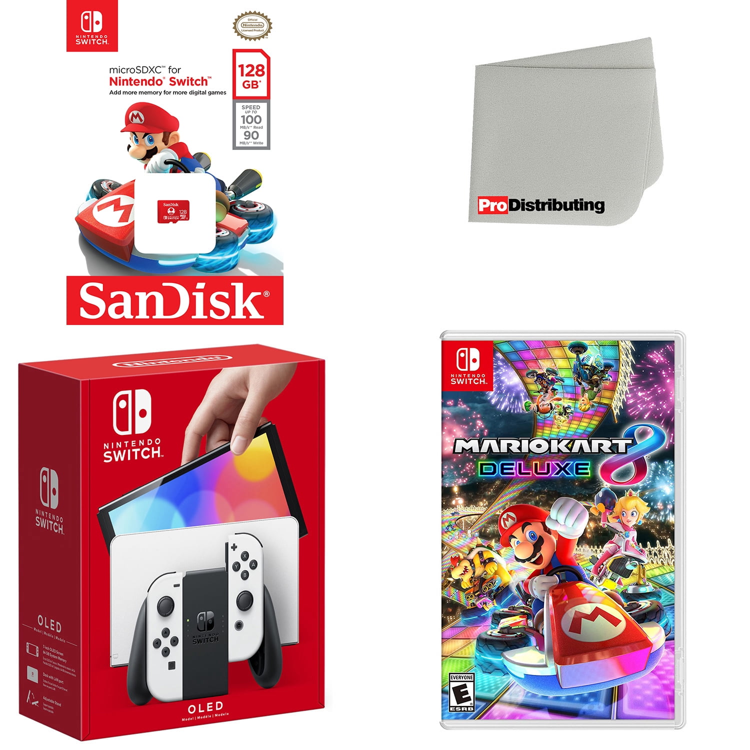 Nintendo Switch OLED Console Sandisk 128GB MicroSD Zambia Ubuy