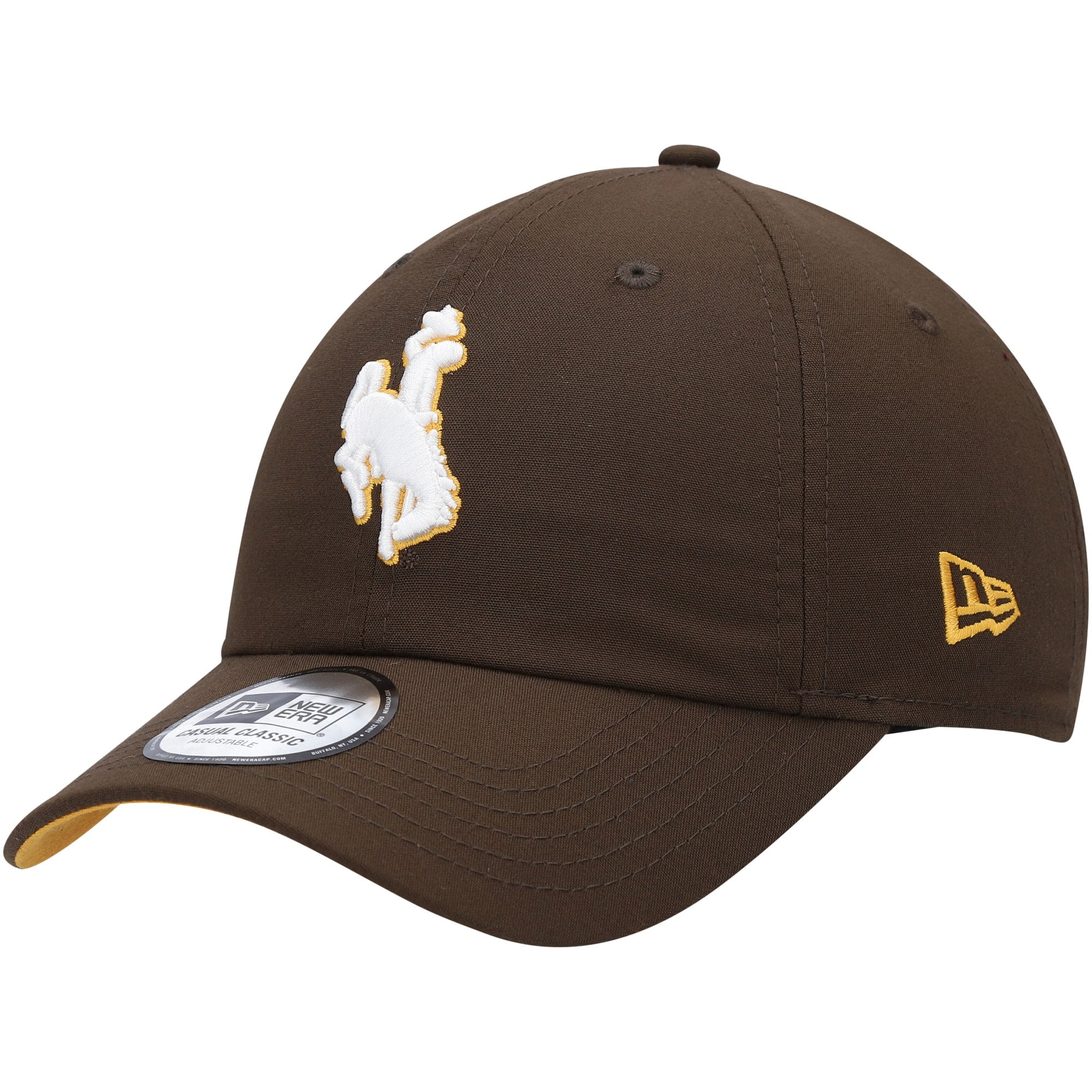 Men's New Era Brown Wyoming Cowboys 