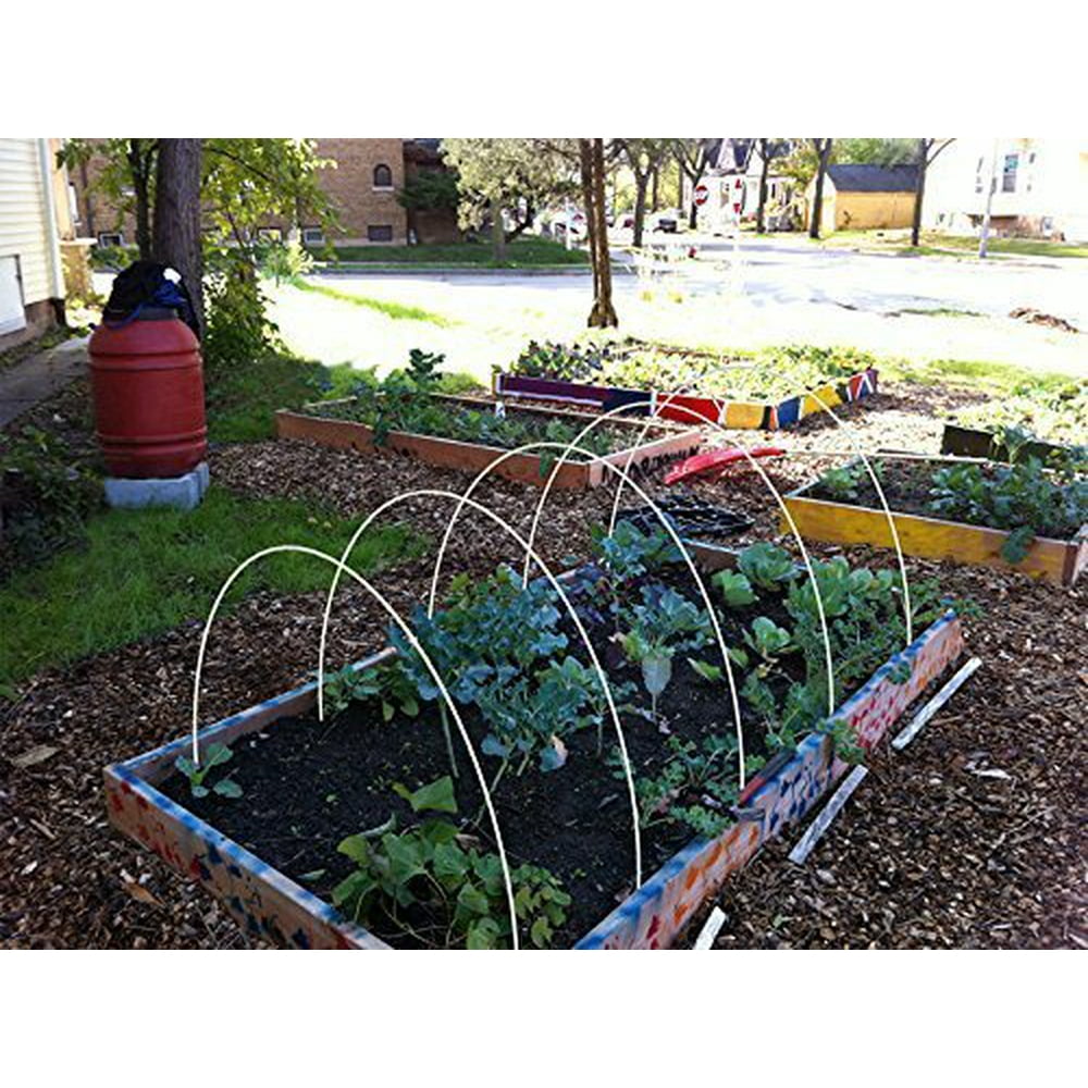 1/5"Dia, 6ft long hoops for Grow Tunnel, Greenhouse, Support For Plant