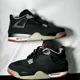 thumbnail image 2 of Ni - ke Size 12 - Ni - ke AirJordan 4 Retro OG Bred 2019 Men's Shoes, 2 of 5