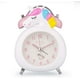 thumbnail image 1 of Unicornio blanco - Reloj de cabecera del dormitorio Reloj silencioso Xemadio LN-2158-2, 1 of 7