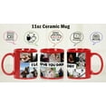 thumbnail image 3 of Printtoo PersonalizedPhotoCollage CoffeeMugI Love You Daddy Custom Picture Ceramic CupDishwasher & Microwave Safe- 11 Oz -Red, 3 of 6