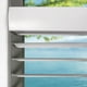 thumbnail image 4 of Persianas de ventana Calyx Interiors inalámbricas, blancas, 2,5 cm x 1,5 m, 4 of 7