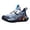 Dark Blue, variant on Otqutp Boys Running Sneakers Non-Slip Casual Sport Shoes Kids Lightweight Breathable Gym Athletic Shoes 4-14.5 Years