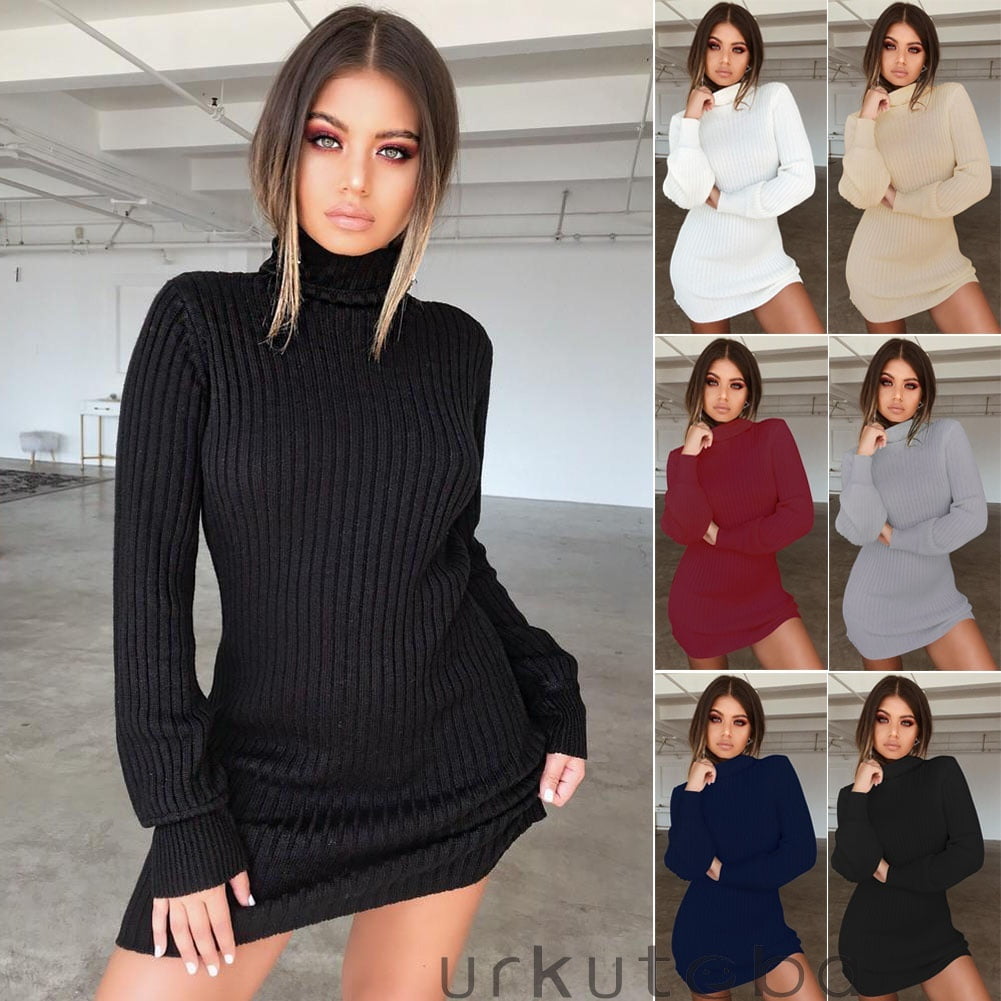 dress with jumper on top