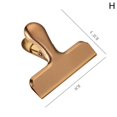 thumbnail image 1 of Large Stainless Steel Air Tight Bag Clip Perfect Clips For Food Chip Bag Clips \ K9I2, 1 of 9