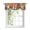 Orange, variant on Italian Chefs Tie Up Valances Curtain, Art Wine Bottles Gourmet Kitchen Culinary Theme Adjustable Rod Pocket Window Treatment Short Tie Up Curtains Valances for Kitchen Bathroom 54x18 Inches
