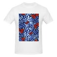 thumbnail image 4 of Bingfone Abstract Colorful Butterflies Men'S Loose Fit Short-Sleeve Pocket T-Shirt, 4 of 7