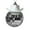 White, variant on Cowboy Hat Disco Ball Keychain,Mini Disco Ball Ornaments,Cowboy Hat Keychain,Disco Ball,Ball Party Decorations,Keychain,Cowboy Hat Ornament