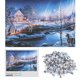 thumbnail image 5 of Rompecabezas para niños, 1000 piezas, rompecabezas de noche de nieve, rompecabezas de noche de nieve, juguete de ensamblaje, verdadera excelencia, 5 of 9