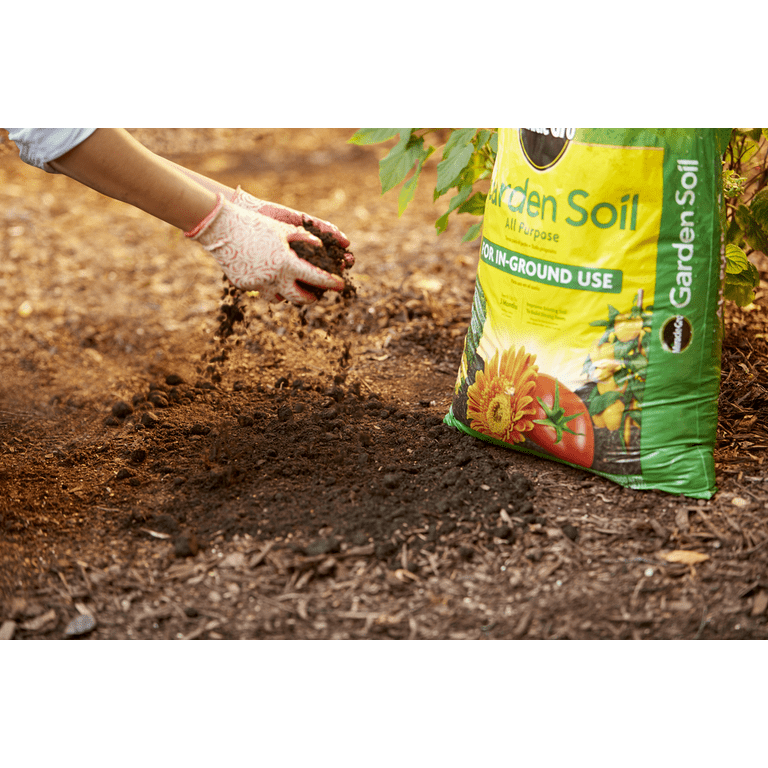 Miracle-Gro All-Purpose Garden Soil, Enhances Growth, For In