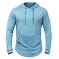 thumbnail image 4 of Uikmnh Men's Sweatshirts, Solid Color Hoodie Sweatshirt Classic Comfort Knit with Front Pocket for Everyday Wear, Hoodies for Men,XXL, 4 of 5