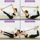 thumbnail image 5 of BEMS-Cinturón de resistencia de un pedal, pedal elástico de cuatro tubos, cuerda para abdominales, 5 of 5