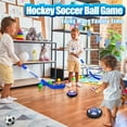 thumbnail image 3 of 3-in-1 Hover Soccer Ball Hockey Set,Led Lights Floating Air Football,Indoor Outdoor Sport Toys for Kids,Christmas Birthday Gifts for Boys Girls Aged 3 4 5 6 7 8-12, 3 of 7