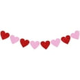 thumbnail image 2 of Wzzjkit Valentine's Day Banner Love Romantic Valentines Day Decorations Banner for Holiday Party Decoration Hanging Background Scene Supplies Flag Banner, 2 of 3