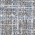 thumbnail image 2 of 7.8' x 9.8' Brown and Ivory Abstract Rectangular Outdoor Area Throw Rug, 2 of 4
