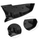thumbnail image 5 of 1 par de cubiertas del espejo retrovisor del coche abs, cubiertas de espejo retrovisor lateral para B-M-W 220i 328i 420i F20 F21 F22 F32 F33 F36 X1 E84 (negro brillante) Ecomeon no, 5 of 6