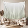 thumbnail image 2 of Sage Green Tapestry for Bedroom Wall Hanging Tapestry, Ombre Gradient Striped Minimalist Texture Ceiling Backdrop Tapestries Poster Blanket Wall Decor for Teens Room Living Room Dorm 59" x 79", 2 of 8