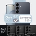 thumbnail image 2 of JETech Magnetic Silicone Case for Samsung Galaxy S26 Plus, Compatible with MagSafe, Silky Touch (Navy Blue), 2 of 7