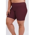 thumbnail image 7 of Calypsa Women's and Women's Plus High Waisted Mid-Thigh Swim Shorts, 7 of 7