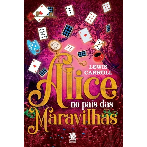 Alice No PaÃs Das Maravilhas - Lewis Carroll: Capa Especial Marcador De Páginas