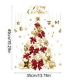 thumbnail image 3 of Hometravel Christmas Window Decorative Stickers, Removable Holiday Themed Window Clings, Festive Seasonal Decor for Glass, Mirrors, Home Display, 3 of 6
