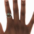 thumbnail image 4 of PhooArto Ocean Octopus Painting Stainless Steel Rings for Women, Open Adjustable Ring Promise Ring Jewelry Gifts, 4 of 5